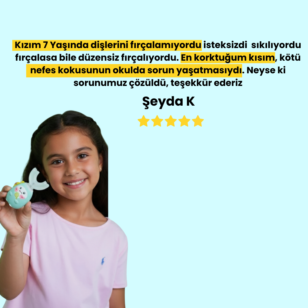 Çocuk Diş Fırçası | Diş Fırçalama Alışkanlığı Kazanmanın Eğlenceli Yolu