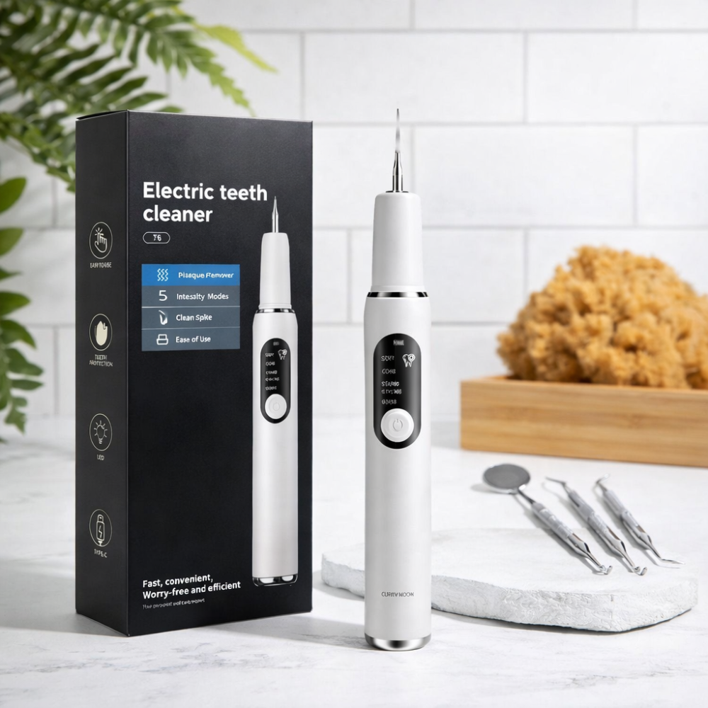 Ultrasonik Diş Temizleyici | Evde Kolay ve Güvenli Diş Taşı ve Leke Temizliği