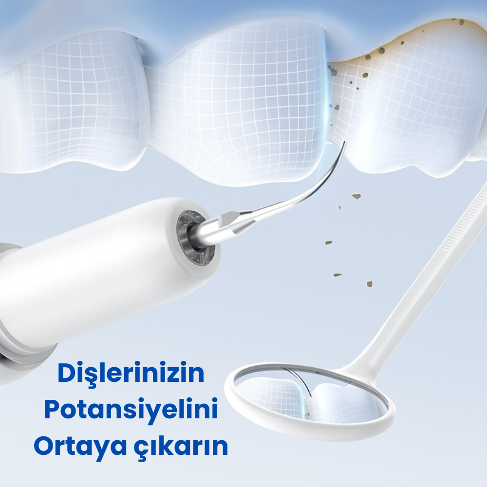 Ultrasonik Diş Temizleyici | Evde Kolay ve Güvenli Diş Taşı ve Leke Temizliği