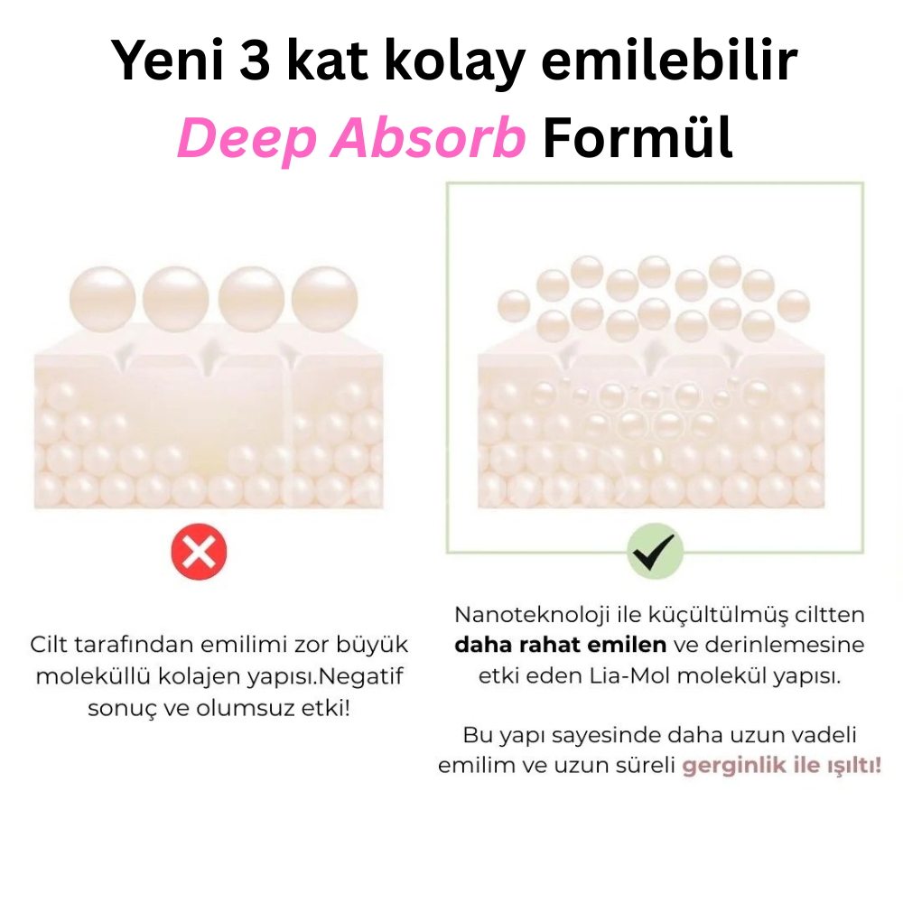 Bio Kolajen Maske | Makyajsız Parlak & Canlı Cilt