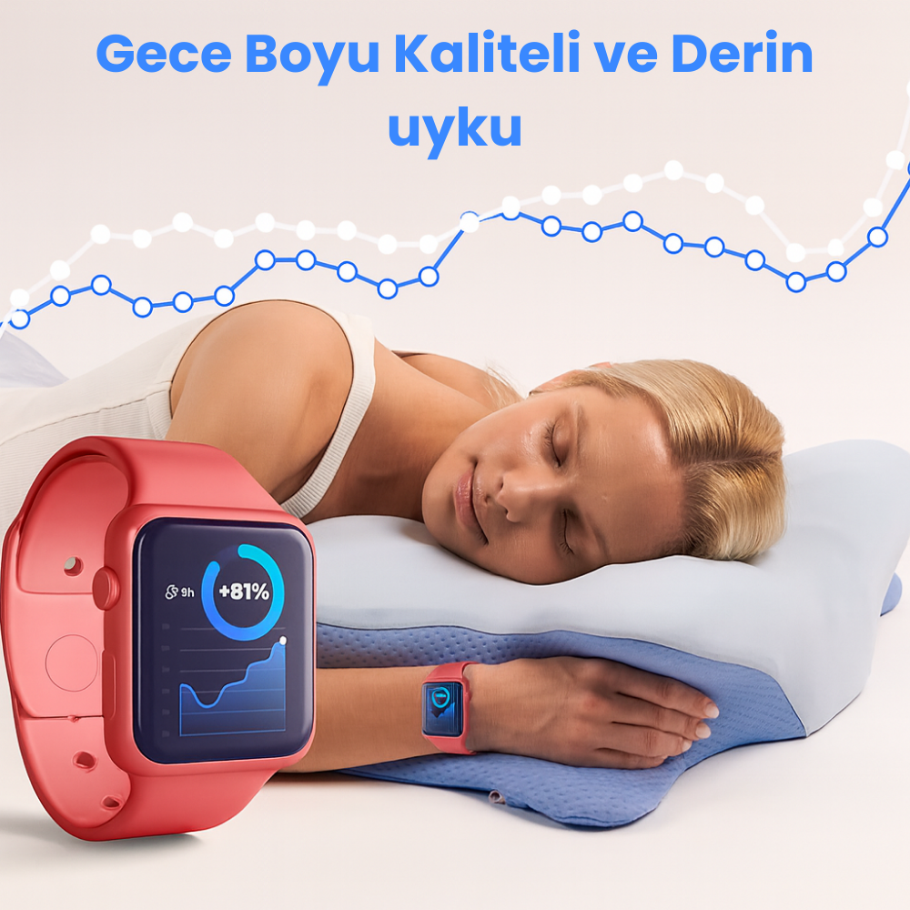 Ortopedik Horlama Azaltıcı Yastık | Doğru Uyku Pozisyonu ile Horlamayı Azaltır