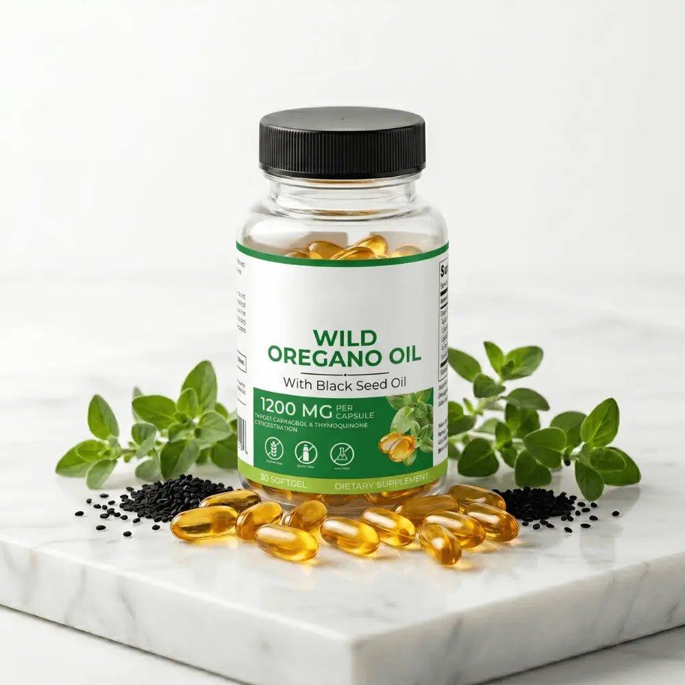 Kekik ve Çörek Otu Yağı birleşimi 30 Softgel | 1200mg
