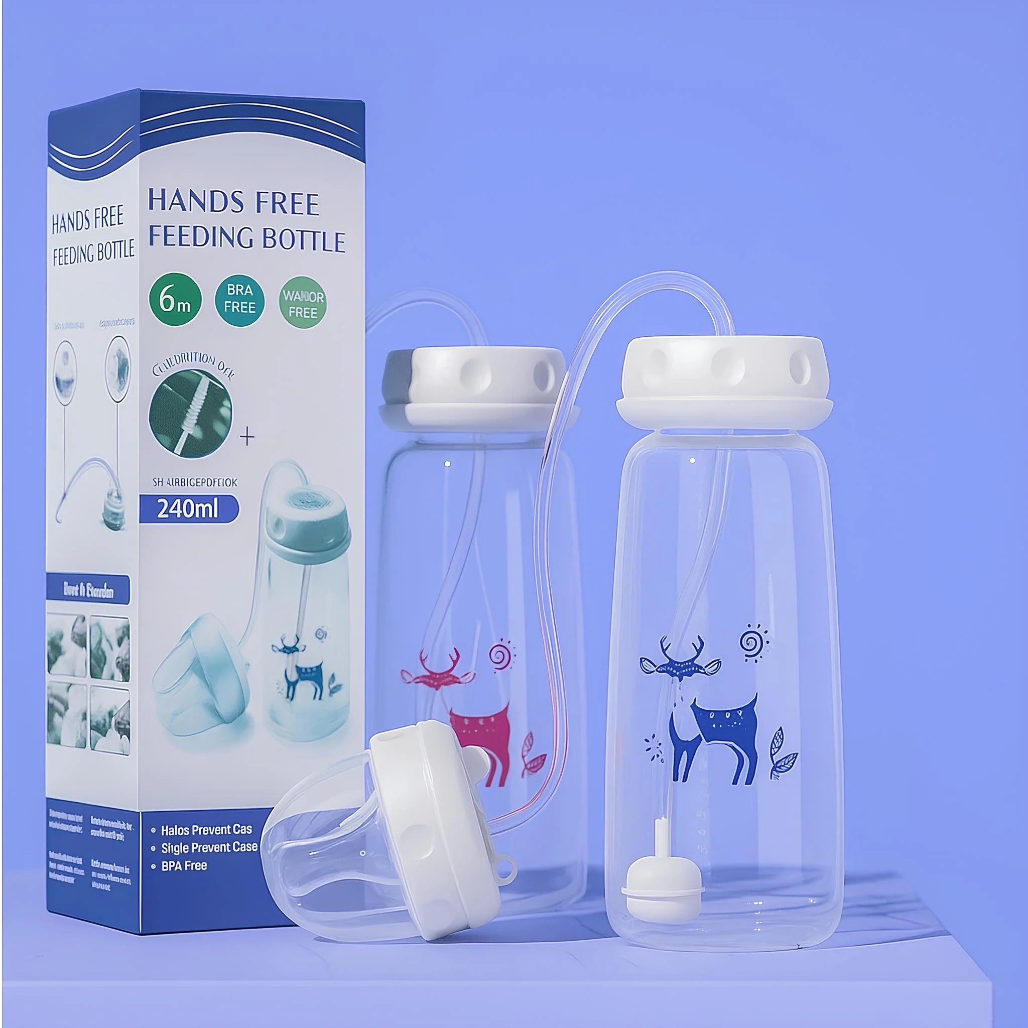 Akıllı Biberon | Gaz Önleyici Antikolik 240 ML